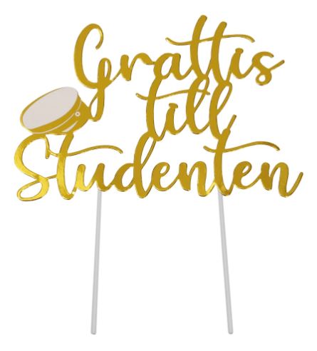 Cake Topper student