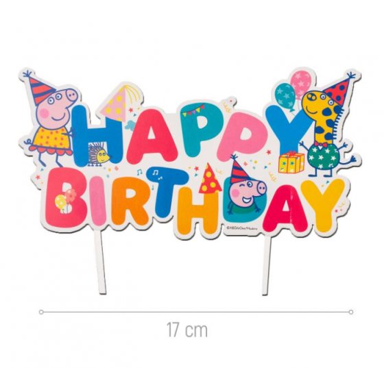 Cake Topper Peppa Pig