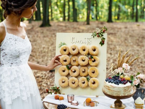 Cake topper trä Love