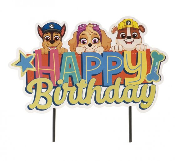 Cake Topper Paw Patrol