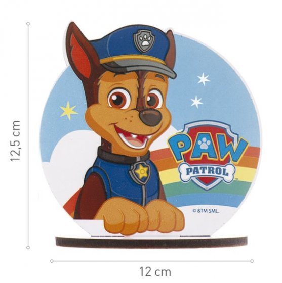 Cake topper Chase Paw patrol