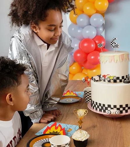 Cupcake toppers bilar