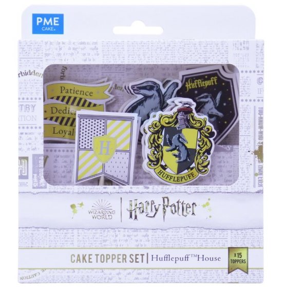 Cake toppers Hufflepuff