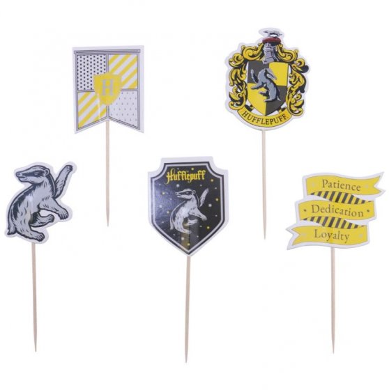 Cake toppers Hufflepuff