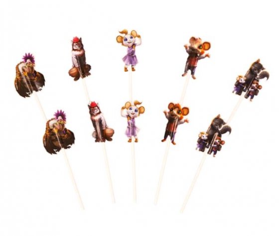 Cake topper Musse & Helium