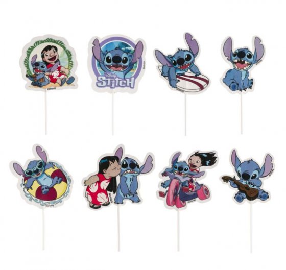 Cupcake toppers Stitch