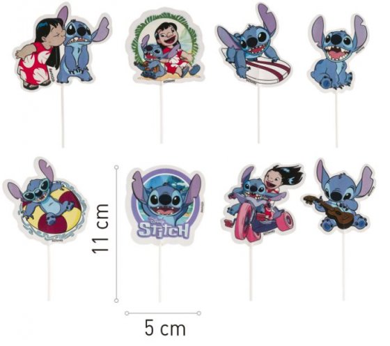 Cupcake toppers Stitch