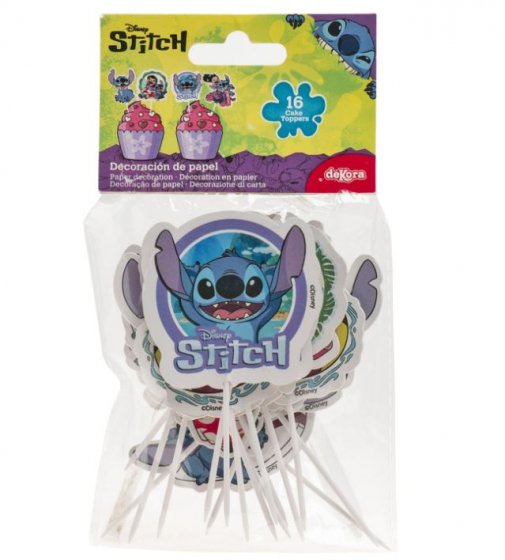Cupcake toppers Stitch