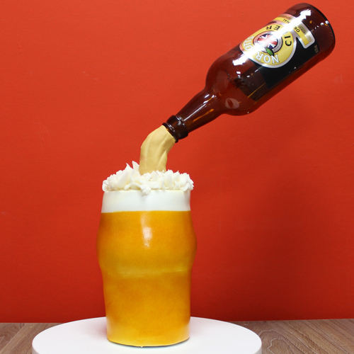 Cake frame pouring kit