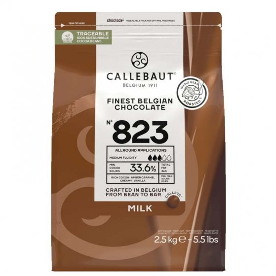 Chokladpellets mjölkchoklad Callebaut