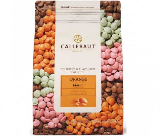 Callebaut chokladpellets apelsin