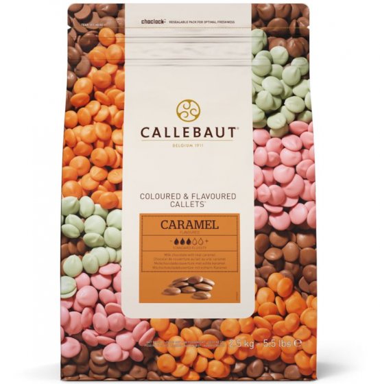 Callebaut chokladpellets caramel