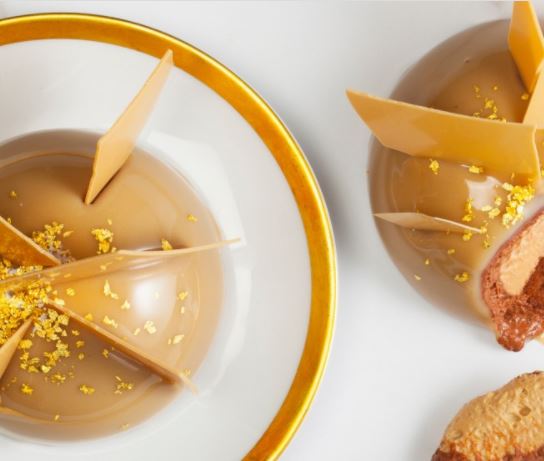 Callebaut chokladpellets gold