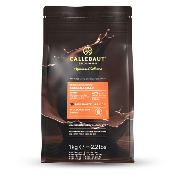Callebaut Chokladpellets Signature Collection Madagascar 1 kg
