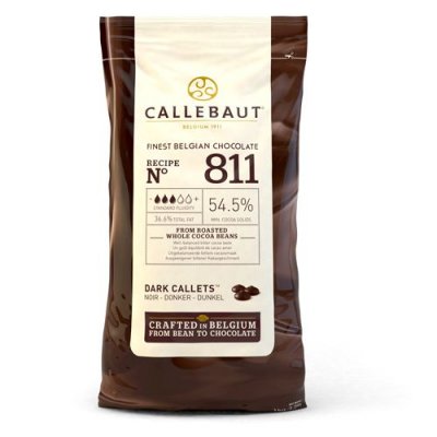 Callebaut chokladpellets Mörk N811 1 kg