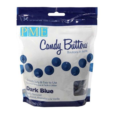 Candy buttuns mörkblå