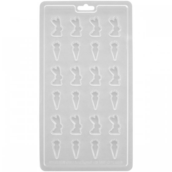 Chokladform morötter harar