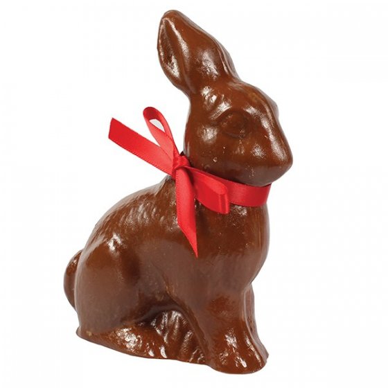 Chokladform påskhare
