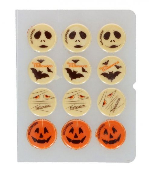 Chokladdekorationer halloween