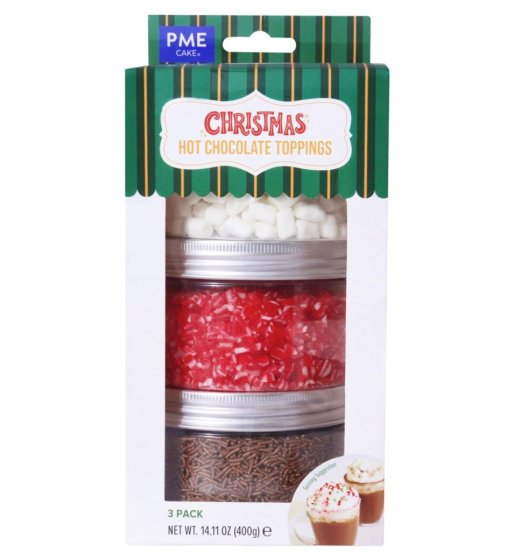 Hot chocolate toppings