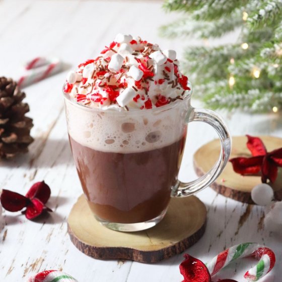 Hot chocolate toppings