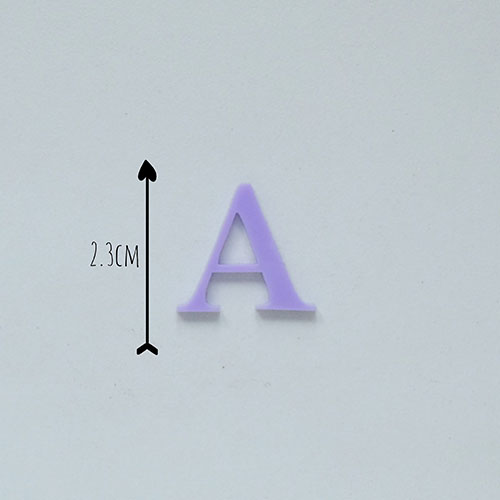 Sweet Stamp bokstäver Classic