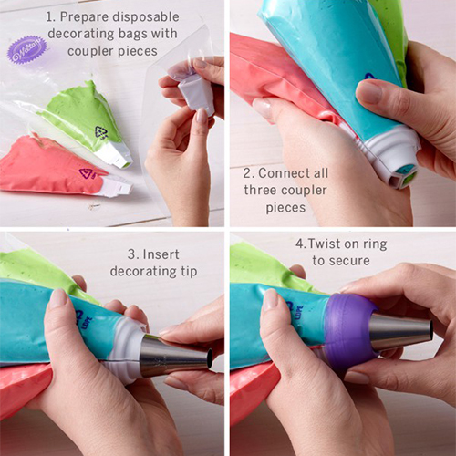 Color swirl dekorationskit