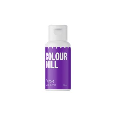 Colour mill ätbar färg purple