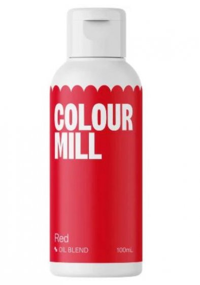 Colour Mill Oil Blend Elintarvikeväri Punainen 100 ml