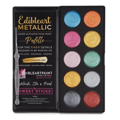 Sweet Sticks Metallic Colour Water Activated Palette