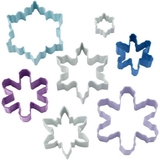 cookie cutter snowflakes