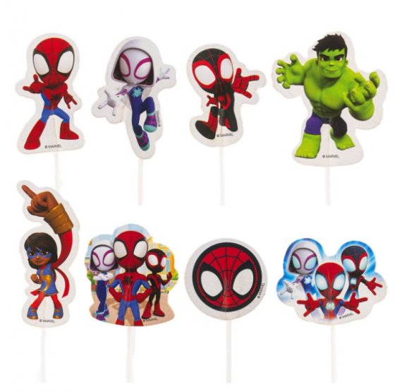 Cupcake toppers Spidey