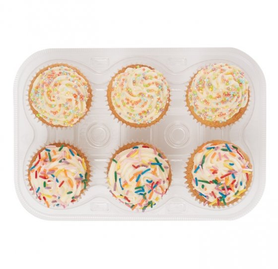 PME Cupcakesboxar i plast 3-pack