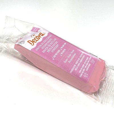 Decora sockerpasta 100 g - Pink