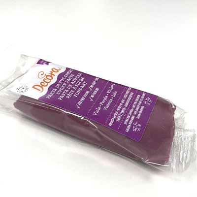 Decora sockerpasta Violet 100 g
