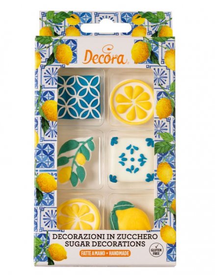 Decora sockerdekorationer Amalfi