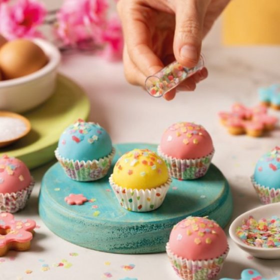 Decora Syötävät koristeet Kukat