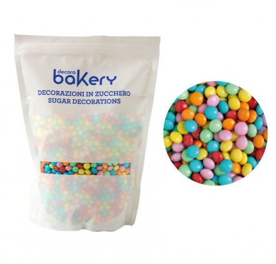 Decora Suklaalinssejä värisekoitus 1 kg