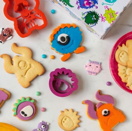 Decora cookie cutter monster