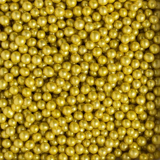 Decora strösselkulor guld