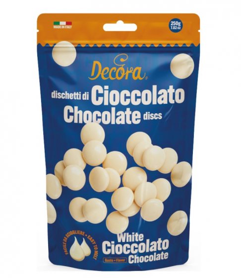 Decora chocolate melts white