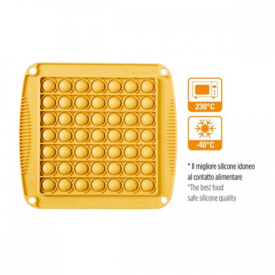 pop it silikonform fyrkant