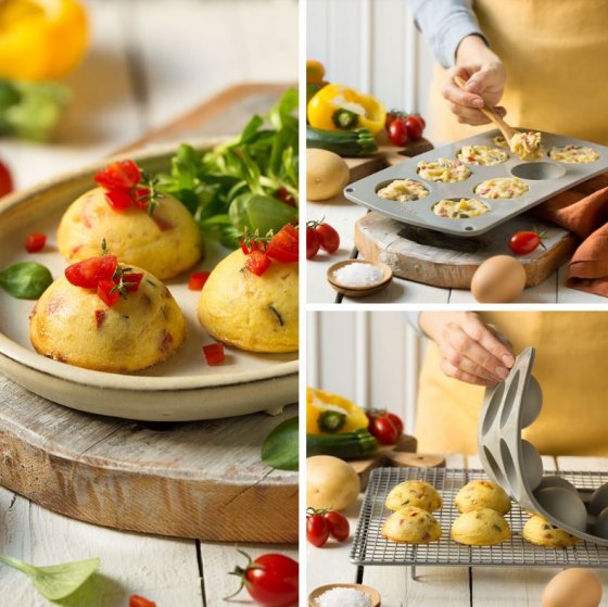 Decora silikonform halvklot 6 cm