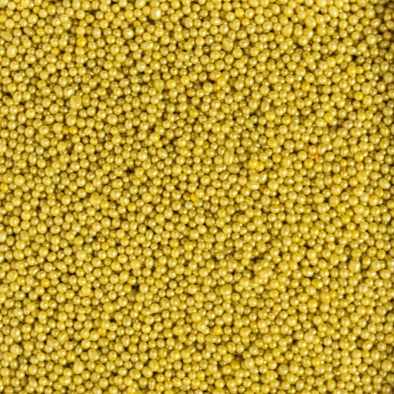 Små strösselkulor guld