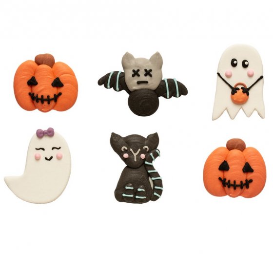 Decora sockerdekorationer Halloween