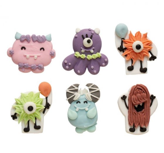 Sockerdekorationer monster