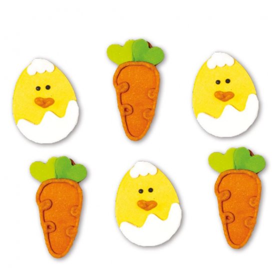 sockerdekorationer påsk