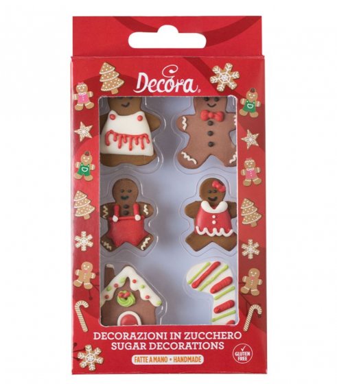 sockerdekorationer pepparkakor