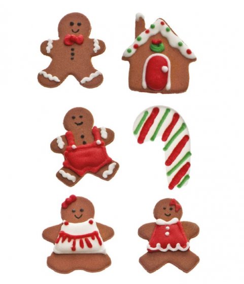 sockerdekorationer pepparkakor