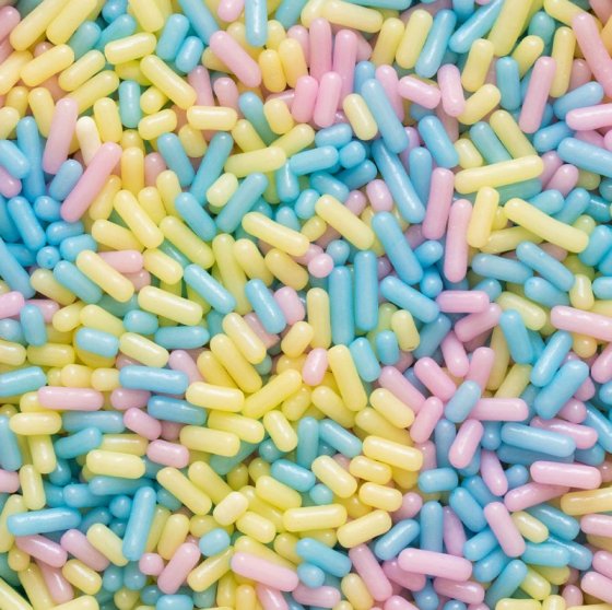 Pearlized Candy Canes
